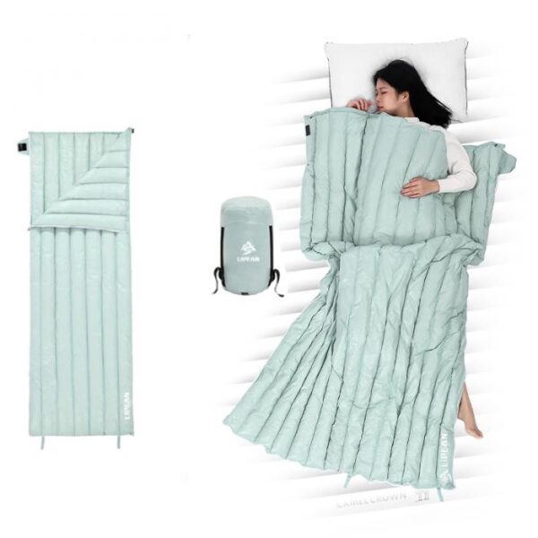 Goose Down Blanket Sleeping Bag for Camping by LIPEAN