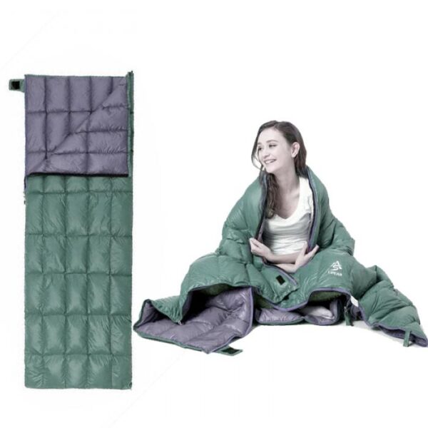 Camping Blankets & Quilts 400g Duck Down Sleeping Bag LIPEAN