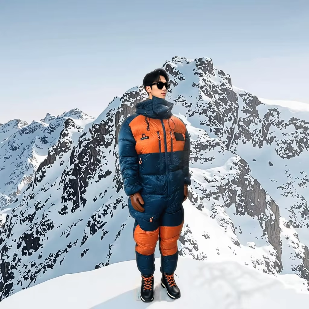 Mountain Expedition Suit 8000m RDS 850fp Goose Down Suits - Lipean