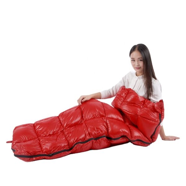 Duck Down Sleeping Bag 600g Envelop Down Sleeping Bag