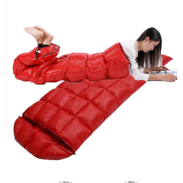 Duck Down Sleeping Bag 600g Envelop Down Sleeping Bag