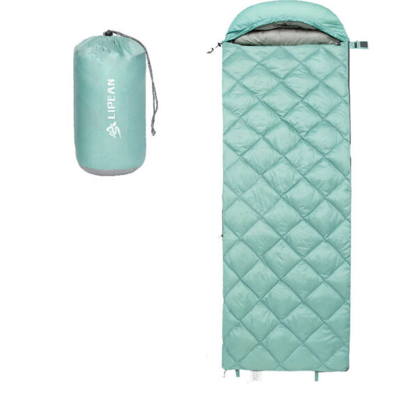 Duck Down Sleeping Bag 600g Envelop Down Sleeping Bag