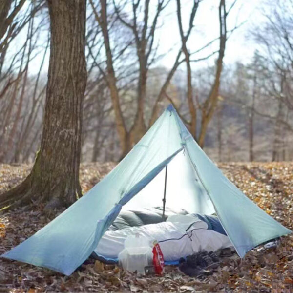 Pyramid camping tent