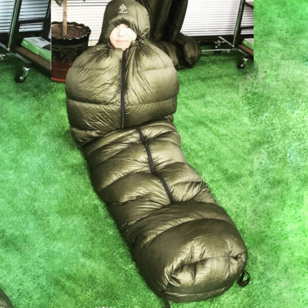 Camping Down Sleeping Bag With Center Zip LIPEAN