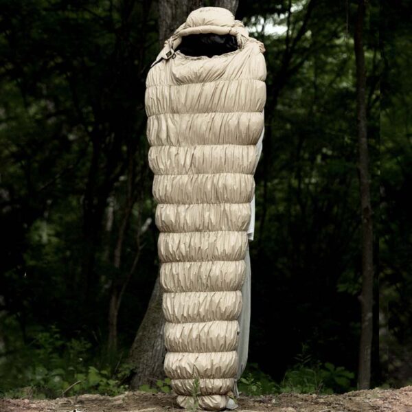 Down Sleeping Bag 800g for camping winter outdoor waterproof