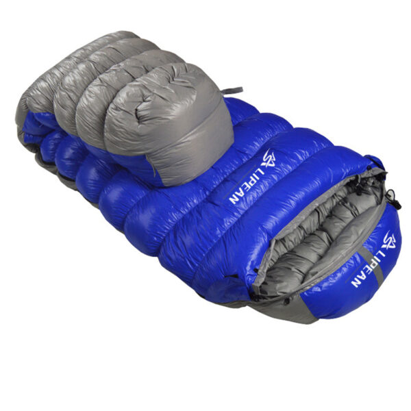 Down Sleeping Bag 800g for camping winter outdoor waterproof